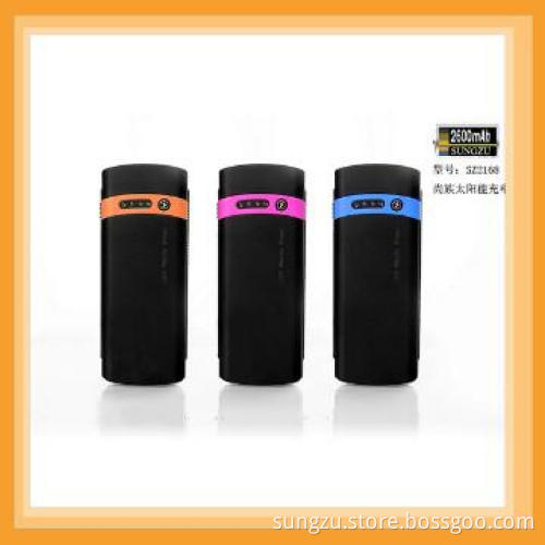Sungzu Solar charger with 4 LED Flashlight